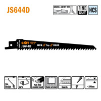 JS644D-5 Piła szablasta L = 150I = 130 H = 19 K = 1,25 TS =  4,3