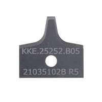 KKE.Płytka HM 25x25x2 2xR=5
