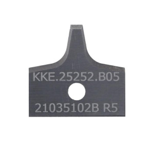 KKE.Płytka HM 25x25x2 2xR=5