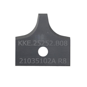 KKE.Płytka HM 25x25x2 2xR=8