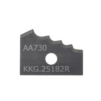 KKG.Płytka L=25 W=18,7 T=2 R=1,0-1,5-2,0 LH