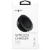 MB-FS80B MiniBatt Ładowarka bezprzewod.do montażu w meblach - Qi FS80 (5V & 9V) Quick Charge - aluminium kolor czarny