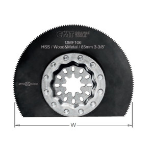 OMF106-X1 Brzeszczot oscylacyjny W=85K= 0,5 TS= 1,34 TPI=19 1 szt. STARLOCK