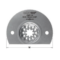 OMF113-X1 Brzeszczot oscylacyjny W=85K= 0,8 TS= 1,5 TPI=17 1 szt. STARLOCK