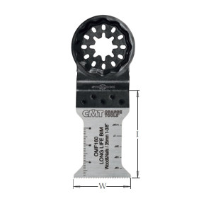 OMF160-X50 Brzeszczot oscylacyjny W=35I=50 TS= 1,4 TPI=18 50 szt. STARLOCK