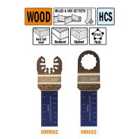 OMS02 Brzeszczot oscylacyjny W=22 I=48TPI=18 1 szt. uchywt pod Fein i Festool