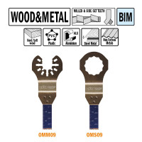 OMS09 Brzeszczot oscylacyjny W=10 I=28TPI=18 1 szt. uchywt pod Fein i Festool