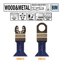 OMS15 Brzeszczot oscylacyjny W=45 I=48TPI=18 1 szt. uchywt pod Fein i Festool