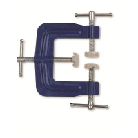 Ścisk krawędziowy doczołowy Piher GC70wys. 6 cm, szer. 6 cm