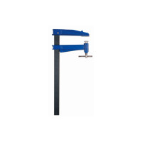 Ścisk śrubowy tłokowy Piher S-60 cmmax. siła nacisku 700 kg , ramię 22cm, szyna 40x10 mm, rękojeść T