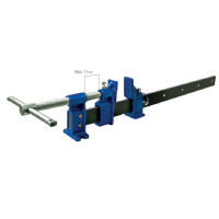 Ścisk ramowy do klejenia Piher H-150 cmmax. siła nacisku 2500 kg, ramię 6 cm, szyna 40x10 mm