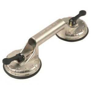 Przyssawka aluminiowa podwójna VENAL 2udźwig maks. 60 kg, średnica przyssawy 12,3 cm