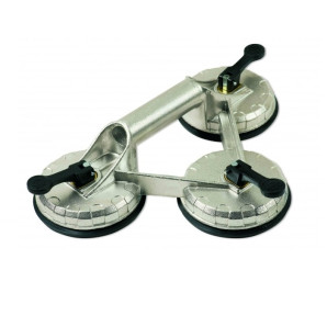 Przyssawka aluminiowa potrójna VENAL 3udźwig maks. 100 kg, średnica przyssawy 12,3 cm