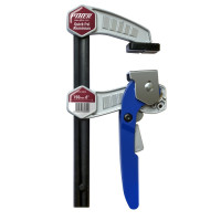 Ścisk aluminiowy Quick Pal-15 cmmax. siła nacisku 250 kg, ramię 8 cm, szyna 19x6,3 mm