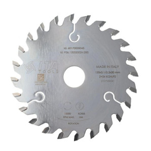 P36.Podcinak D=120 F= 20 Z= 24 K=3,1-4,3 P=2,2 CON-ALT5°