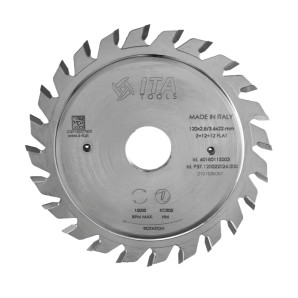 P37.Podcinak D=120 F= 22 Z=12+12 K=2,8-3,6 FLAT