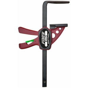 Zestaw 2szt ścisk stołowy QUICK 22 cmdo szyny, listwy prowadzącej , max. siła nacisku 60 kg , ramię 7 cm, szyna 13,9x4,4 mm