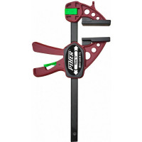 Ścisk stolarski Mini Quick 15 cmmax. siła nacisku 75 kg , ramię 6 cm, szyna 13,9x4,4 mm