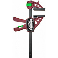 Ścisk stolarski Mini Quick 30 cmmax. siła nacisku 75 kg , ramię 6 cm, szyna 13,9x4,4 mm