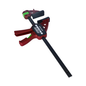 Ścisk stolarski Quick 30 cmmax. siła nacisku 150 kg , ramię 8 cm, szyna 19x6,3 mm
