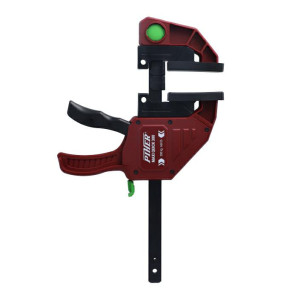 Ścisk stolarski Maxi Quick 15 cm max. siła nacisku 300 kg , ramię 9,4 cm, szyna 20x5 mm