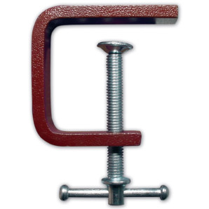 Ścisk typu G 3 cmpłaskownik stalowy 16x6 mm