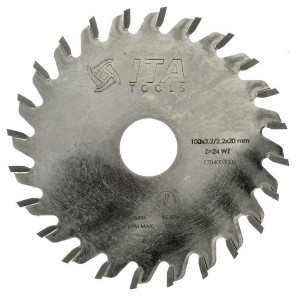 PDA.Piła D=100 F= 20 Z= 24 K=3,2 ZĄB: NS