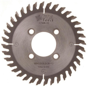 PDA.Piła D=125 F= 30 Z= 36 K=3,2 ZĄB: NS PH: 4x5,5/48+RH+4x5,5/48+LH HOMAG WEEKE BHX 500
