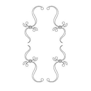 RCS-305 Szablon 3D [C] D=365x210