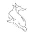 RCS-803 Szablon 3D Delfin - A200x290